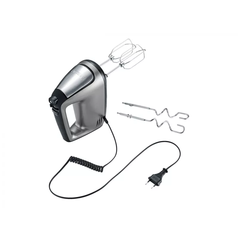 SEVERIN HM 3832 - batedeira manual - 400 W - cinzento metálico/preto/aço inoxidável