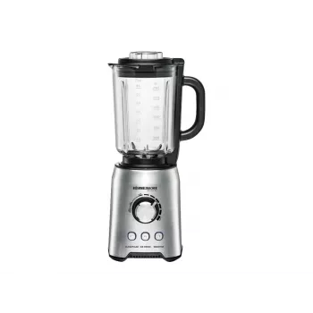 Liquidificadora de mesa Rommelsbacher MX 1250 — 1200 W, 1,75 l Jarro de vidro, Aço inoxidável