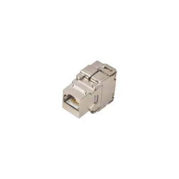 Avizio Alantec MKB-S6-1 - RJ45 - Prateado - Fêmea - Reto - Metal - 22/24 (MKB-S6-1) - a-lan
