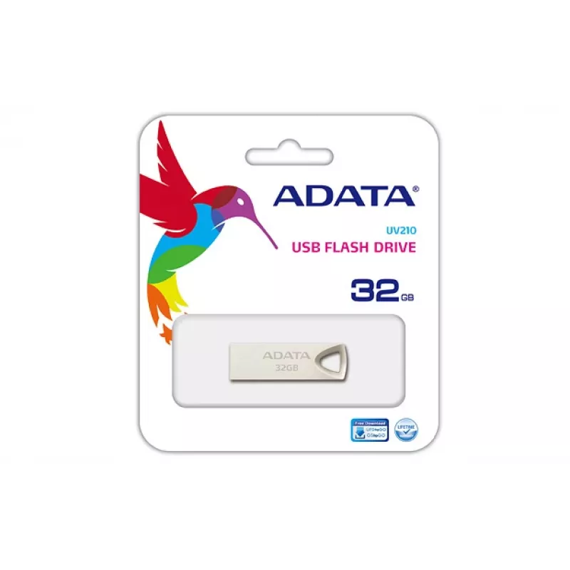 Pen USB ADATA AUV210-32G-RGD 32 GB USB Type-A 2.0 bege