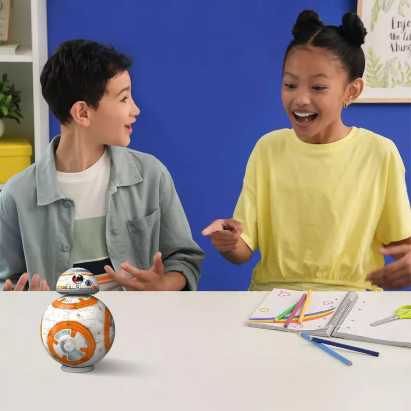 Ravensburger 11578 Puzzleball 3D Star Wars BB-8, 99 peças