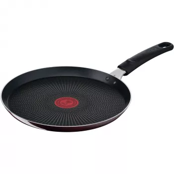 Frigideira para crepes Tefal Resist Intense D52210 redonda 25 cm preta vermelha