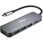 Hub USB 3.2 Gen 2 ROLINE, 5 portas, cabo de ligação Type-C (14.02.5048)