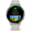 Garmin Venu 3S 3,05 cm (1,2 polegadas) AMOLED 41 mm Digital 390 x 390 píxeis Ecrã tátil cinzento, prateado Wi-Fi GPS (satélite)