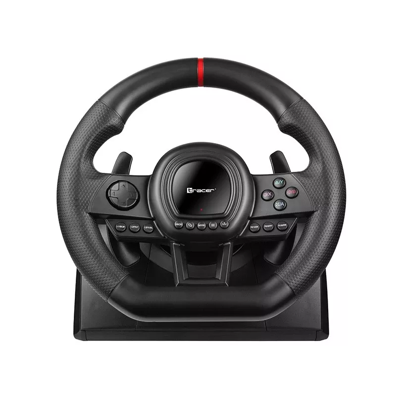 Volante Tracer SimRacer Manual Gearbox 6in1 com pedais e alavanca de velocidades, PC/PS4/PS3/Xbox One/Xbox 360/Switch