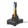 Base de carregamento de slot único – compatível com alça de mão e punho de pistola – requer cabo USB-C