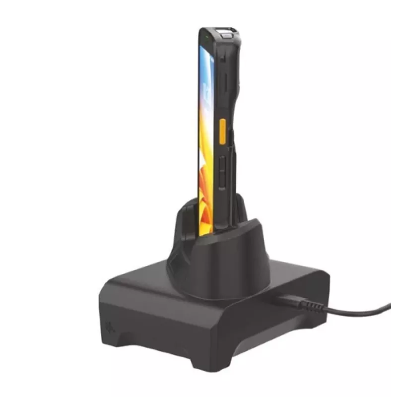 Base de carregamento de slot único – compatível com alça de mão e punho de pistola – requer cabo USB-C