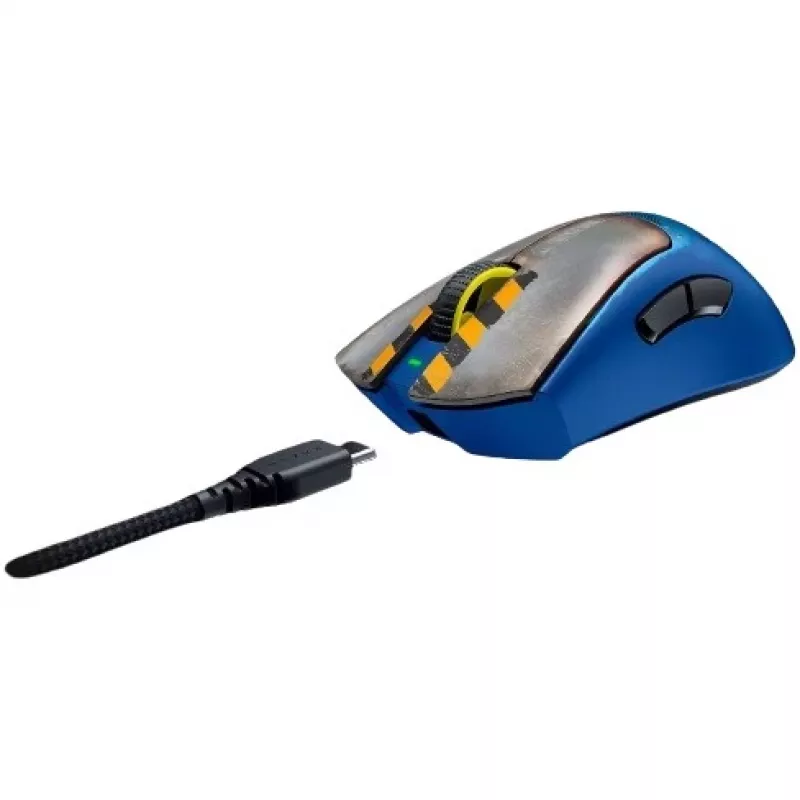 Rato Razer DeathAdder V3 Pro Fortnite Edition RF sem fios + USB Type-C