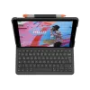 Teclado Logitech Folio fino cinzento Bluetooth QWERTZ suíço para iPad