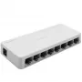 Switch de rede Qoltec 8x portas RJ45 1000Mbps LAN