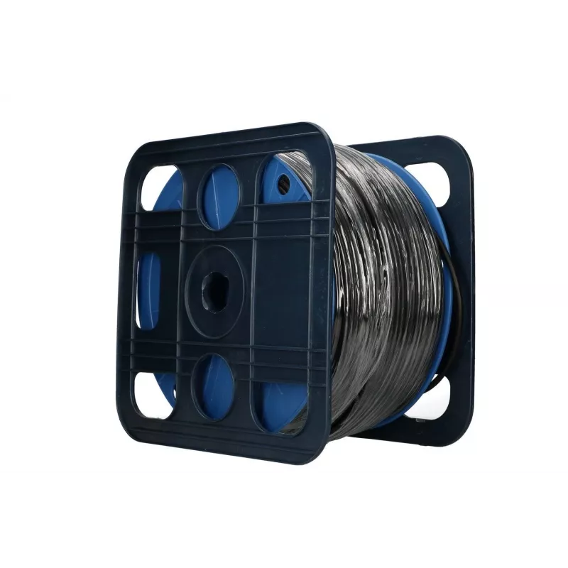 Cabo de rede Extralink par entrançado CAT6 FTP (F/UTP) V2 exterior 305 m preto