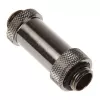 Bitspower Aqua-Pipe II (41-69mm) para depósitos – G1/4 polegadas, preto brilhante