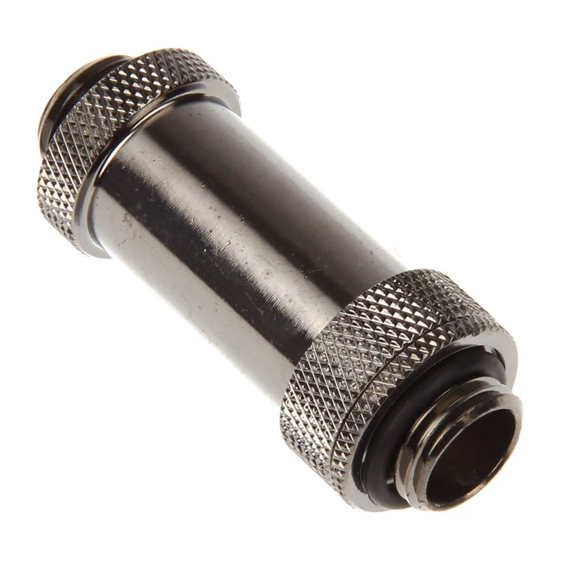 Bitspower Aqua-Pipe II (41-69mm) para depósitos – G1/4 polegadas, preto brilhante