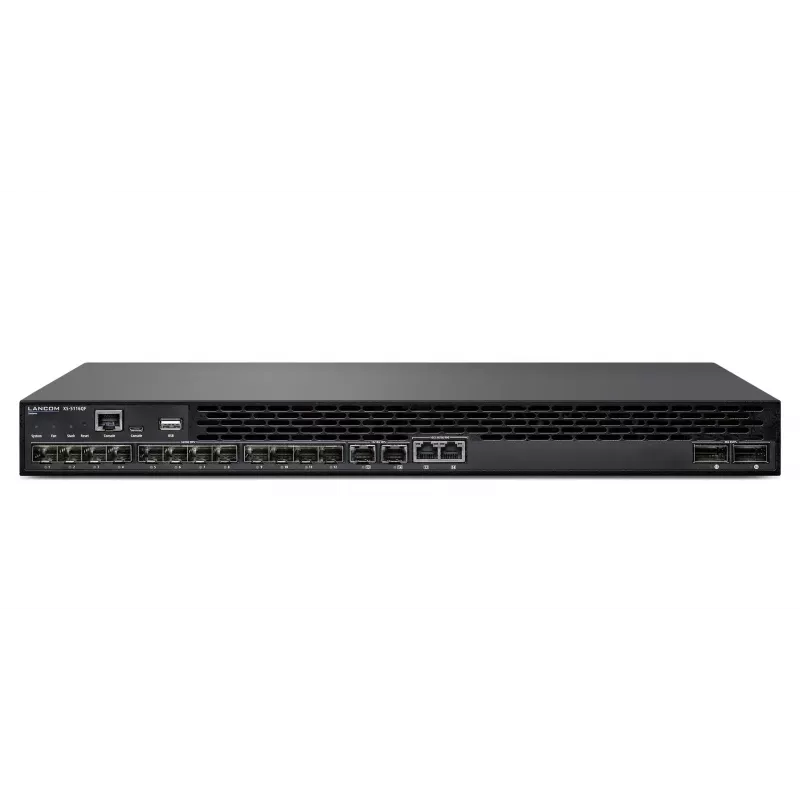 LANCOM XS-5116QF gerido L2/L3 10G Ethernet (100/1000/10000) 1U preto
