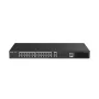 Switch gerido RUIJIE RG-ES228GS-P — 26x Gigabit RJ-45, 24x portas PoE, orçamento PoE 370W, 2x SFP, montagem em rack metálico