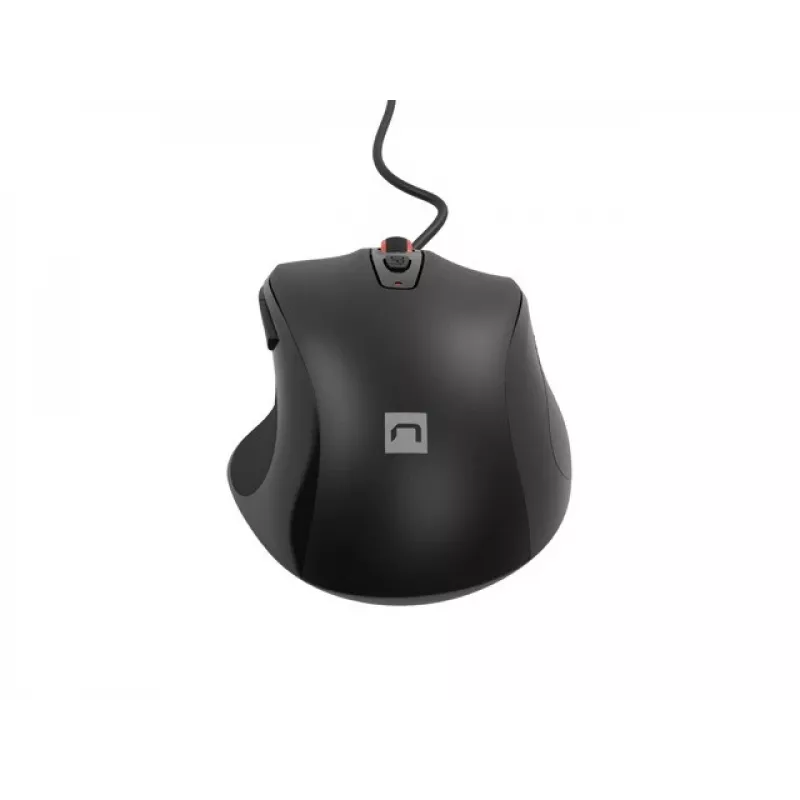 Rato ótico com fios NATEC NMY-2047 USB Type-A, 4000 DPI, 6 botões, para destros, retroiluminação