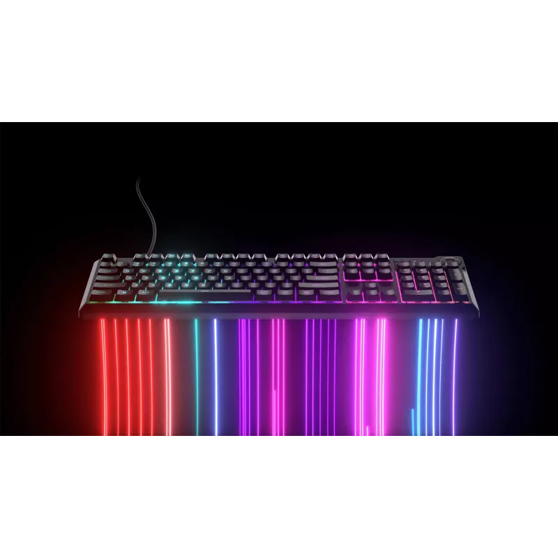 Corsair CH-9226D65-DE teclado Gaming USB QWERTZ Alemão cinzento