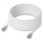 Cabo de rede Ubiquiti UACC-Cable-Patch-EL-C6A-15M-W RJ-45 Cat6a 15m transparente branco