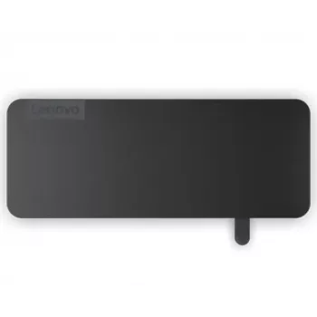 Lenovo 4X11N40212 Docking station/replicador de portas para portátil com fios, USB 3.2 Gen 1 (3.1 Gen 1) Type-C, preto