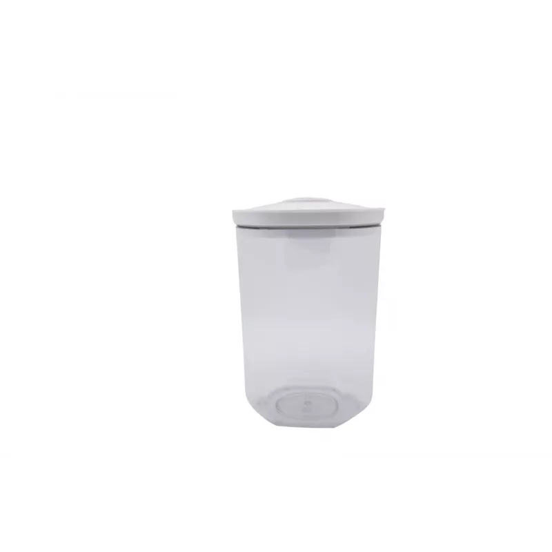 Conjunto de recipientes de vácuo para alimentos Solis 92278 — hexagonal 700 ml, 1,4 L, 2 L, branco/transparente, adequado para frigorífico e congelador