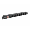 Unidade de distribuição de energia Lanberg PDU-07F-0200-BK