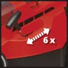 Corta-relvas a bateria GE-CM 36/37 Li-Solo, 36 volts (2x18 V) (vermelho/preto, sem bateria e carregador)