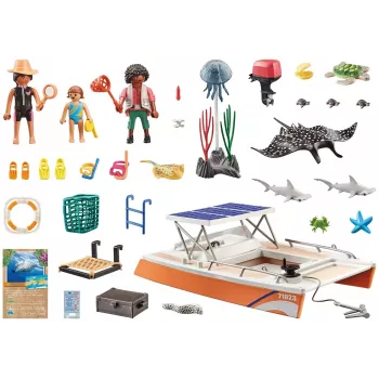 PLAYMOBIL® 71623 plataforma de recife de coral