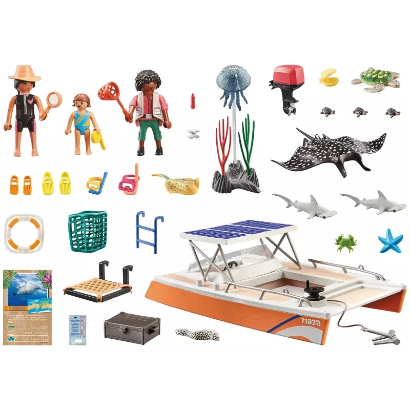 PLAYMOBIL® 71623 plataforma de recife de coral