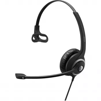EPOS I SENNHEISER IMPACT SC 238 - Série 200 - Headset - On-Ear - Com fios - Easy Disconnect - Preto, Prateado (1000657)