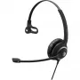 EPOS I SENNHEISER IMPACT SC 238 - Série 200 - Headset - On-Ear - Com fios - Easy Disconnect - Preto, Prateado (1000657)