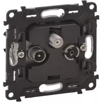 Tomada TV-SAT Legrand Valena Life Allure 753064 — saída coaxial para TV e satélite
