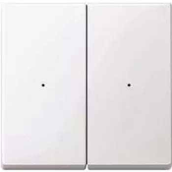 Tampa para dimmer Merten System M, 1-M, M-Smart, M-Plan, M-Creativ branco polar brilhante MEG5220-0319 (MEG5220-0319)