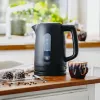 Adler AD 1379b jarro elétrico, 1,7 l, 2200 W, base giratória de 360°, preto