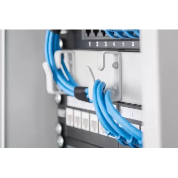 Painel de gestão de cabos Digitus DN-10 ORG-1U