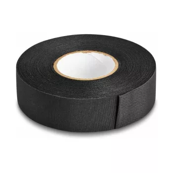Fita de tecido DeLOCK 25 m x 25 mm inquebrável autoadesiva preto