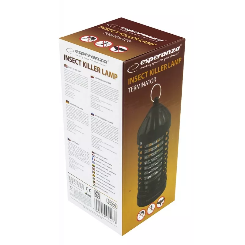 Lâmpada LED UV contra insetos Esperanza Terminator EHQ005