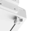 Suporte para CPU MACLEAN MC-116W, design ajustável em altura e orientável para montagem sob a secretária