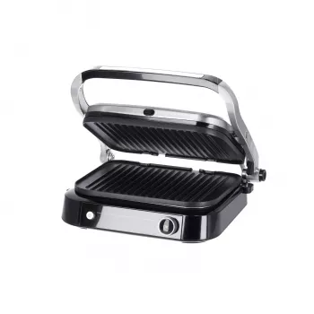 Grelhador de contacto SEVINI Pro, KG 2395 (prateado/preto, 1.800 Watt)