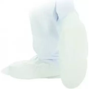 HYGOSTAR Anti Slide Light protetores de sapatos CPE, branco, 410 mm