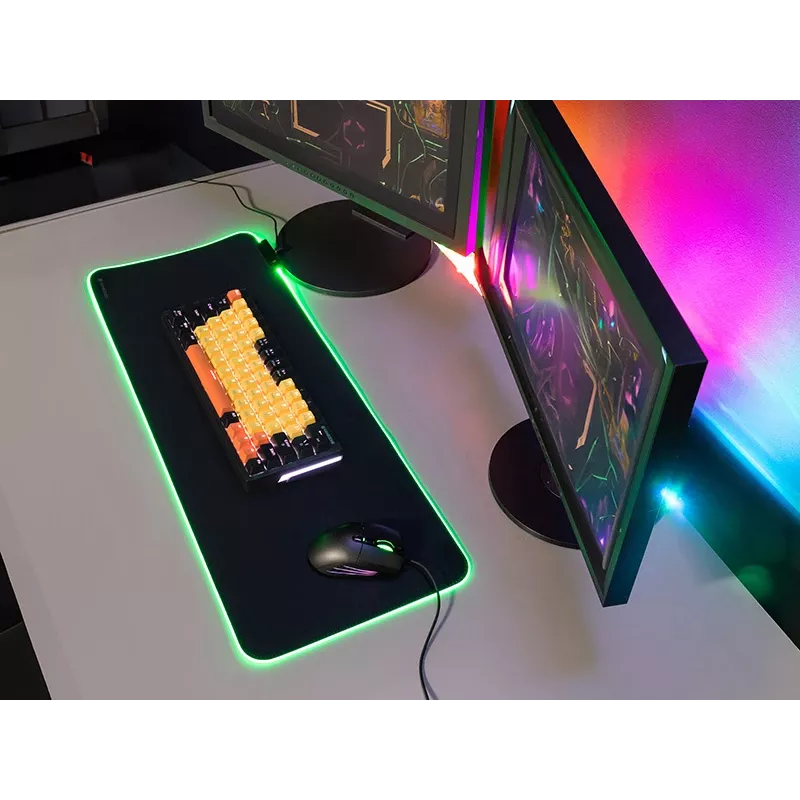 Comando de jogos TRACER GameZone Maxi RGB TRAPAD47549 – comando com fios com iluminação RGB e design ergonómico