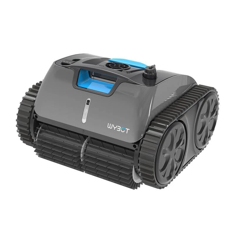 Robô limpa-fundos Wybot C1 Pro design sem fios, robô de limpeza para piscinas privadas