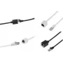 Logilink Professional - cabo de extensão patch - RJ-45 (M) para RJ-45 (F) - 2 m - S/FTP - CAT 6a - sem halogéneos, sem patilhas, robusto - branco (CQX051S)