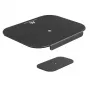 Maclean MC-929 placa de reforço de tampo para suportes de secretária para monitor, preto