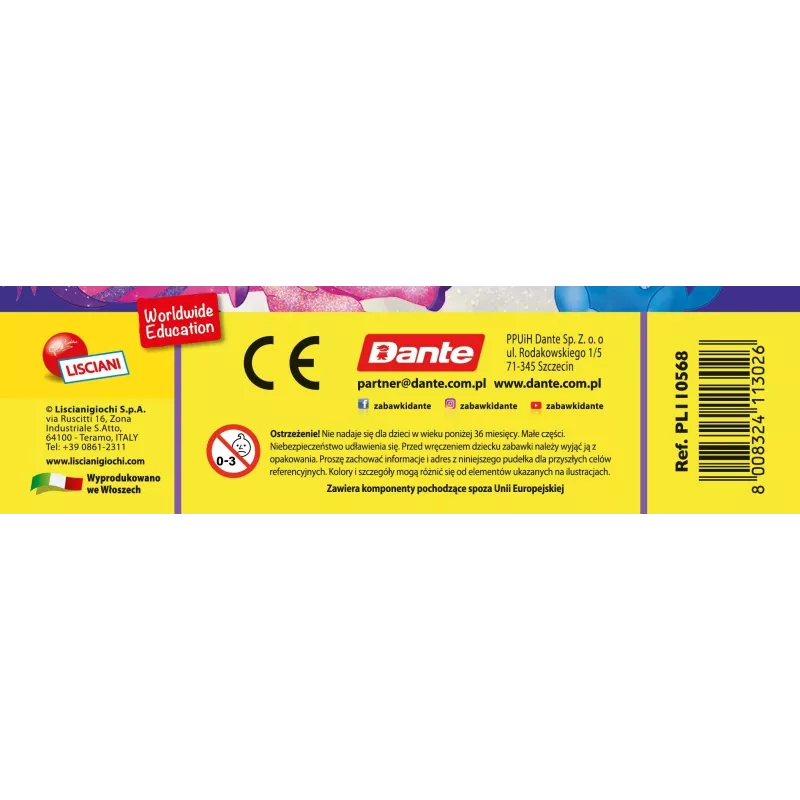 Conjunto de marcadores Liscianigiochi Moon Academy — conjunto de marcadores Moon (304-PL110568)