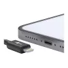 Goobay cabo de carregamento e sincronização USB-C™, 1 m, preto - cabo MFi para Apple iPhone/iPad preto (39445)