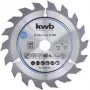 Disco de serra circular KWB 581857 13 cm para madeira dura plástico contraplacado madeira macia