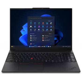 Lenovo ThinkPad E16 Gen 3 (AMD) AMD Ryzen™ 5 220 Portátil 40,6 cm (16 inch) WUXGA 32 GB DDR5-SDRAM 1 TB SSD Wi-Fi 6E (802.11ax) Windows 11 Pro Alemão preto