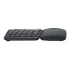 Logitech ERGO K860 - Teclado - Sem fios - 2,4 GHz, Bluetooth 5.0 - QWERTY - Espanhol - Grafite