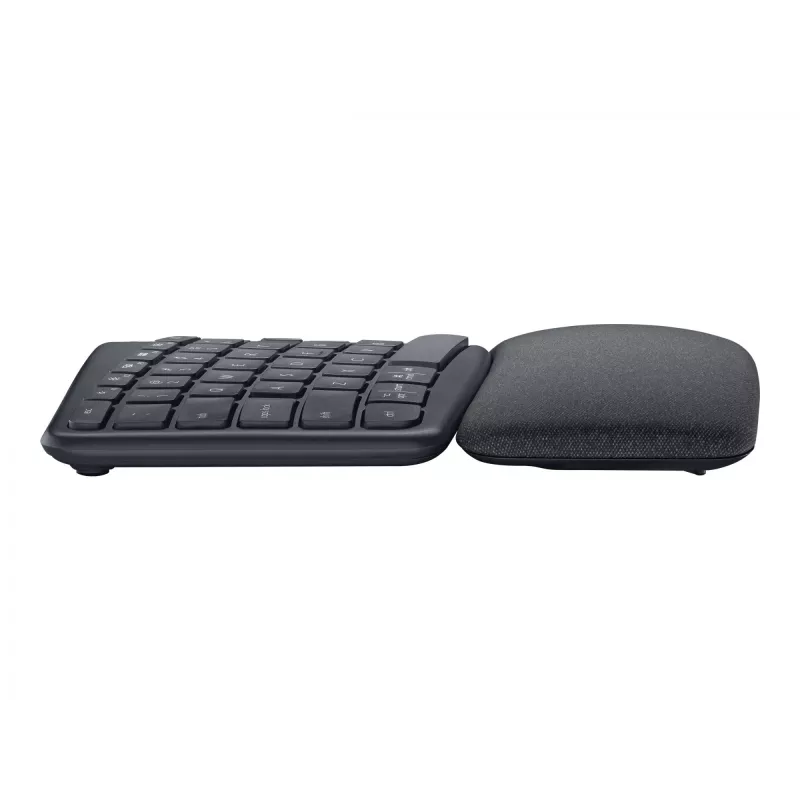 Logitech ERGO K860 - Teclado - Sem fios - 2,4 GHz, Bluetooth 5.0 - QWERTY - Espanhol - Grafite
