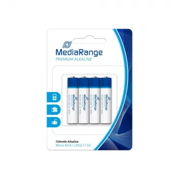 Pilha descartável MediaRange MRBAT101 AAA Alcalina